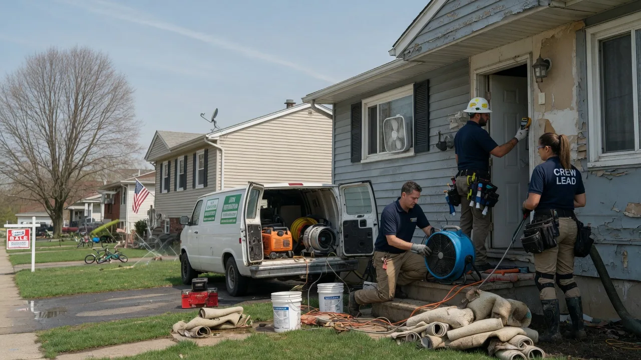 Flood Cleanup in Montville, OH near me